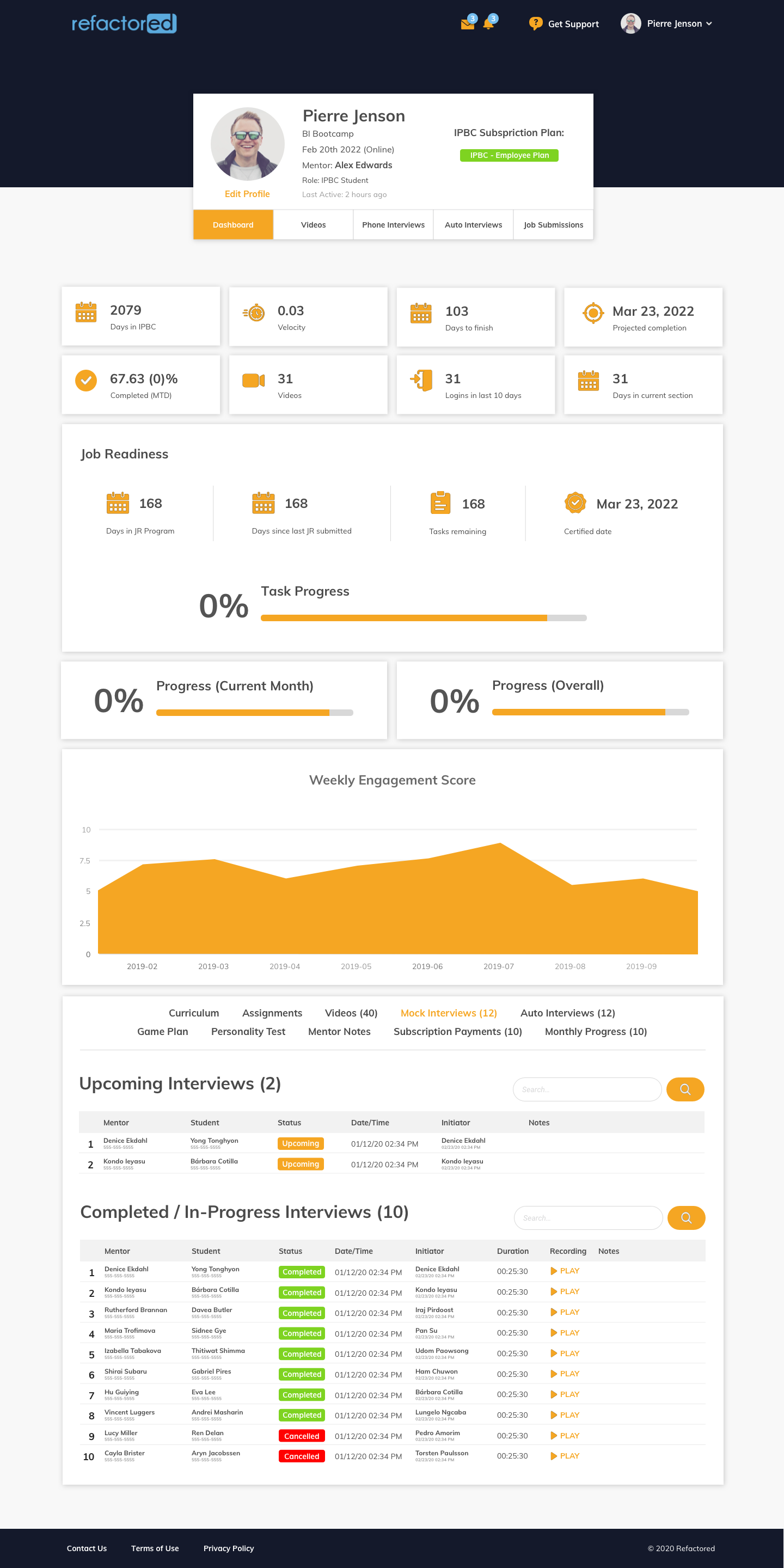 IPBC Student- Dashboard (Mock Interviews Tab).png