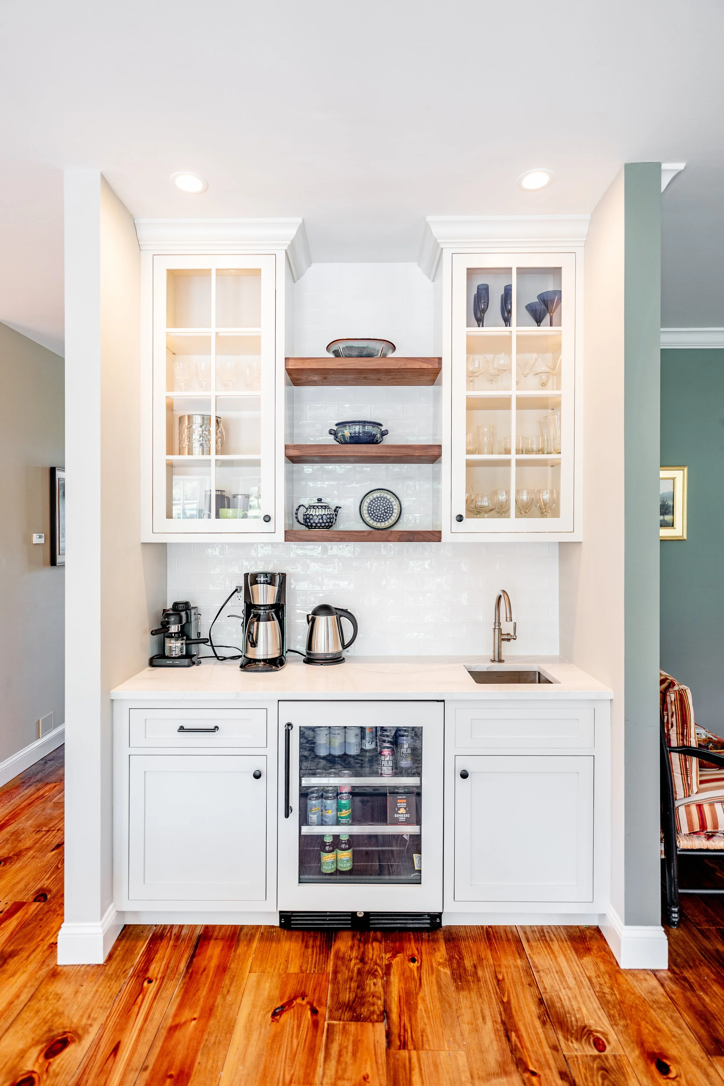 Coffee Bar Kitchen Cabinets