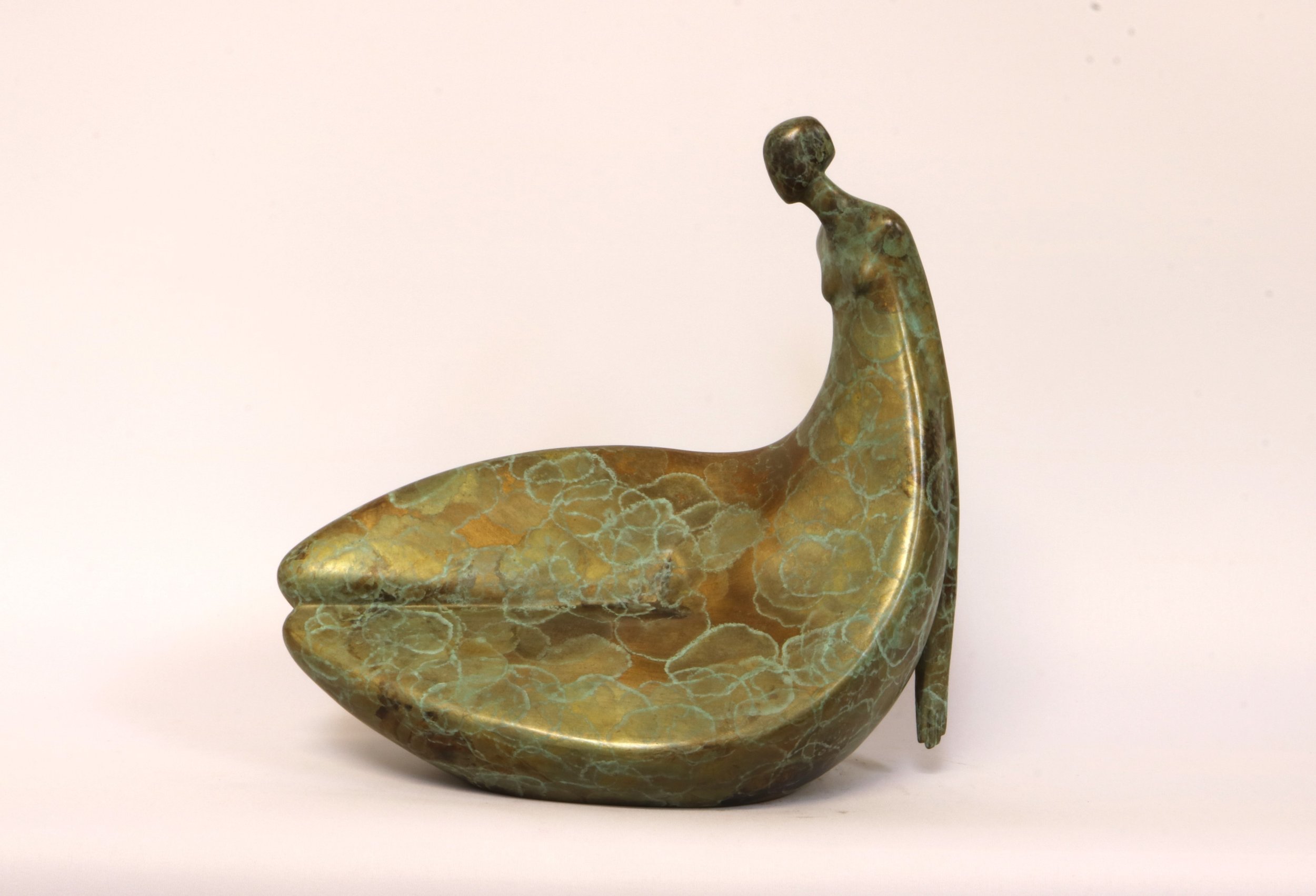 Ana Duncan Sculpture in Bronze and Ceramic