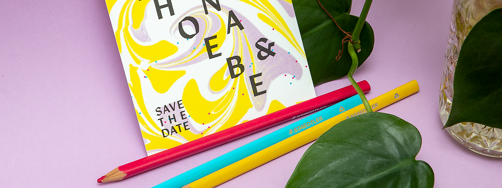 Ephemora’s elegant Flor stationery suite, featuring floral photography and gentle shadows.