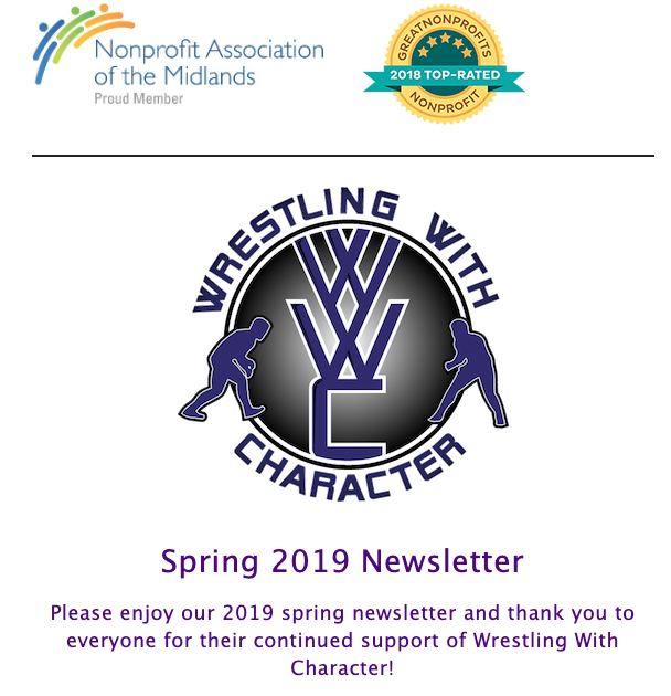2019 Spring Newsletter