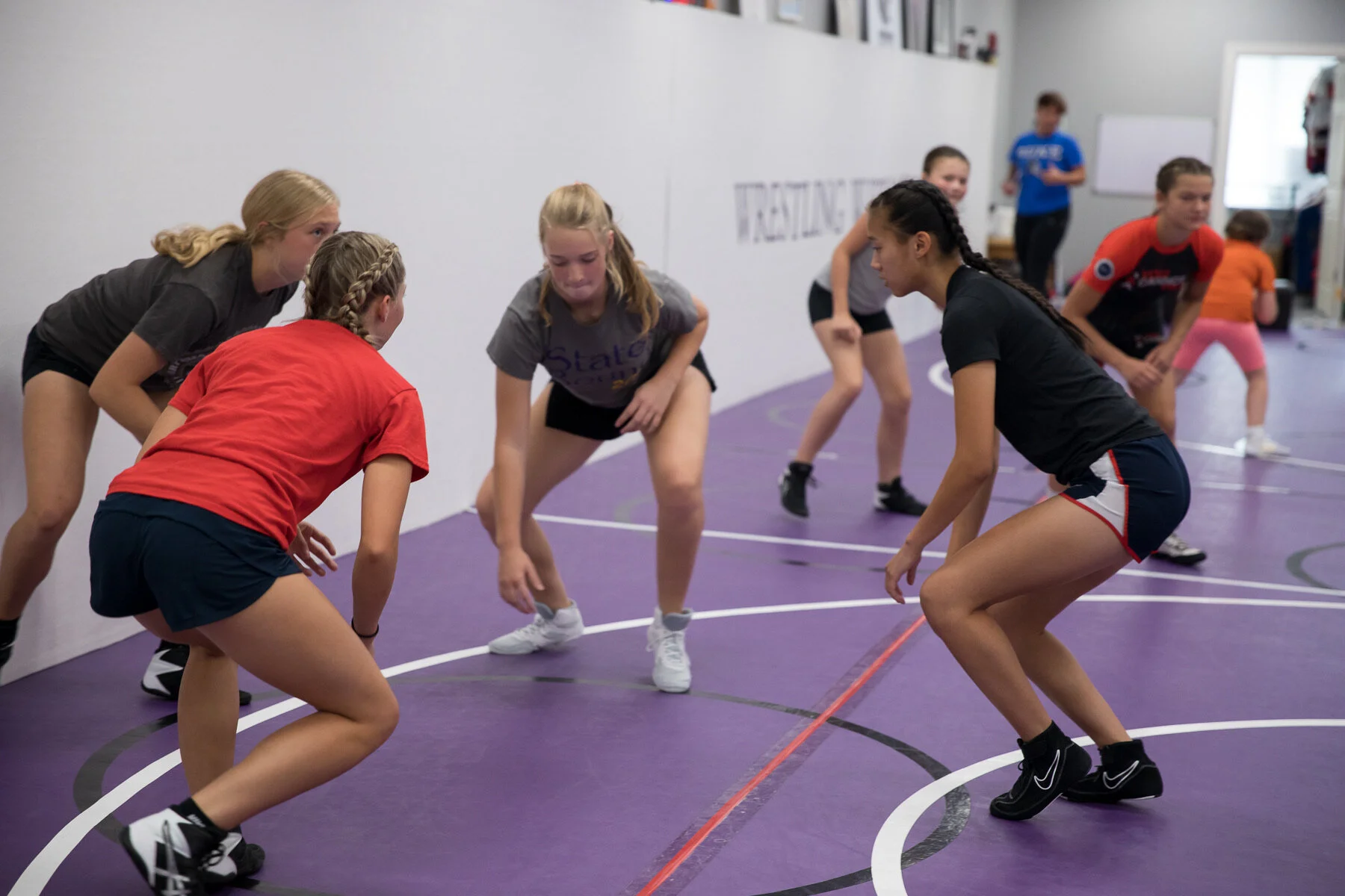 Girl Power! First Girls Only Open Room practice was a success!