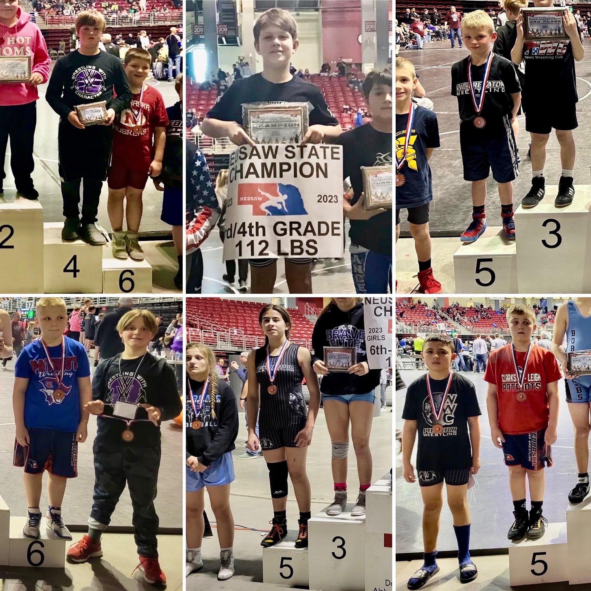 Congratulations to our 2023 Nebraska USA Wrestling State Placers #WWC365