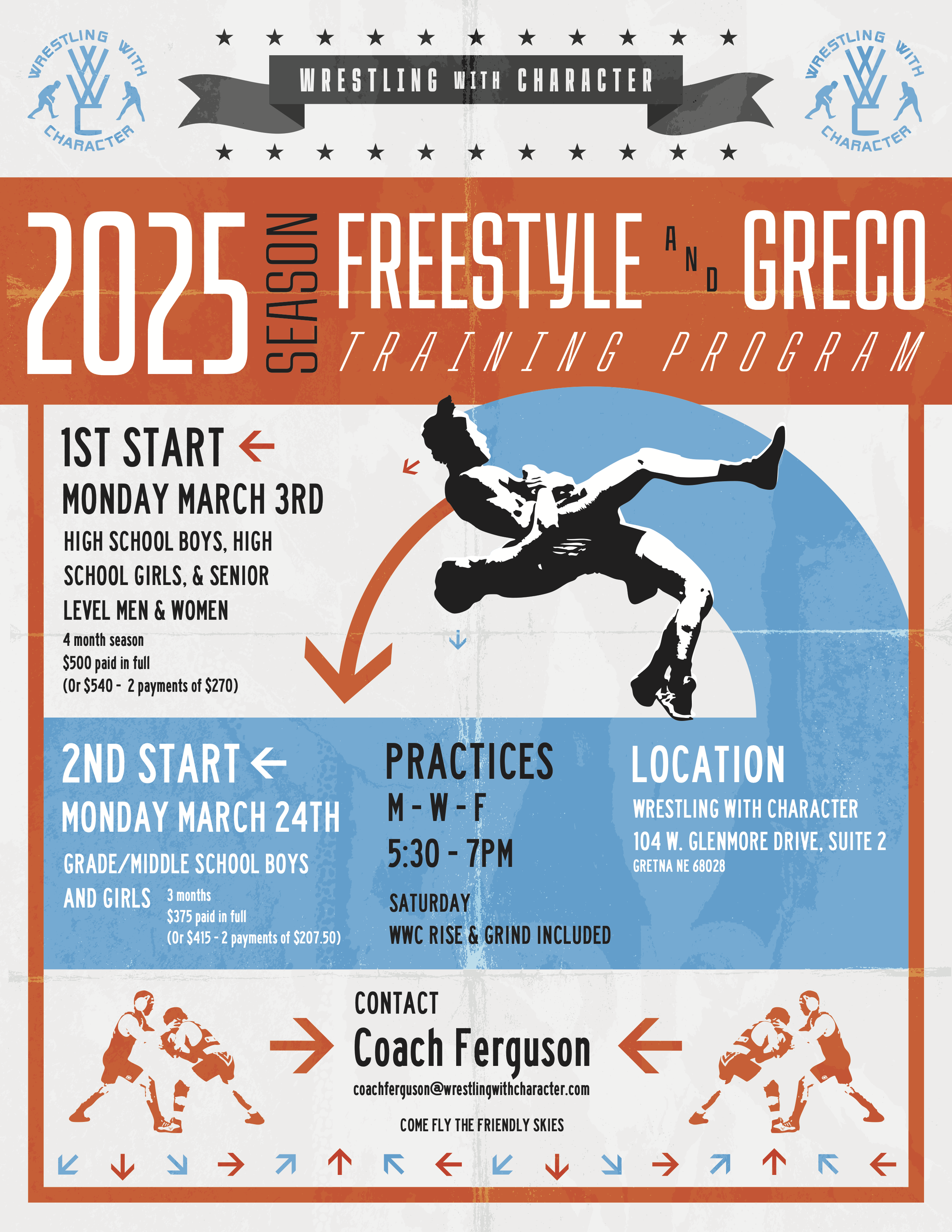 2025 Freestyle & Greco Season Registration - Now Open