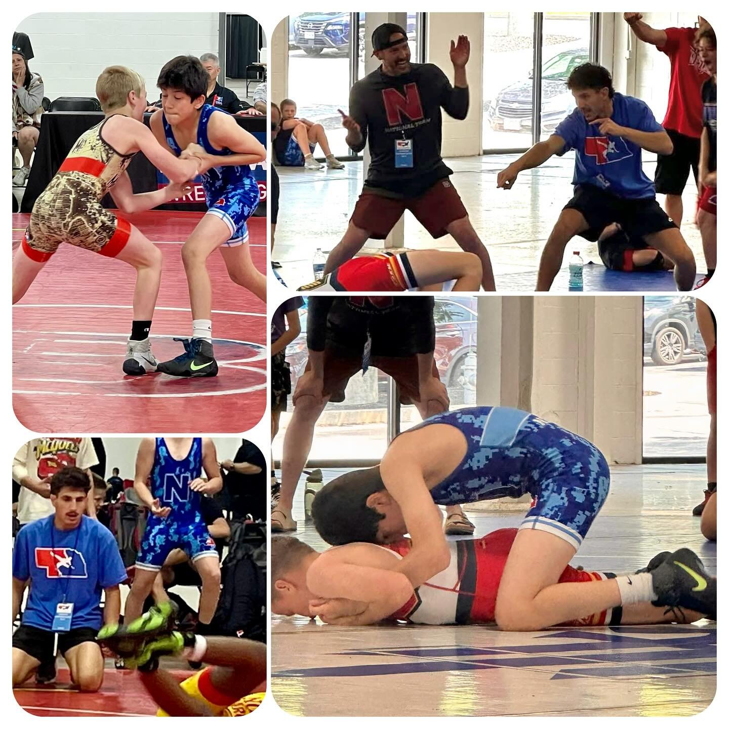 Irfan scrapping and Coach Murad coaching for Team Nebraska in Pennsylvania this week! #WWC365