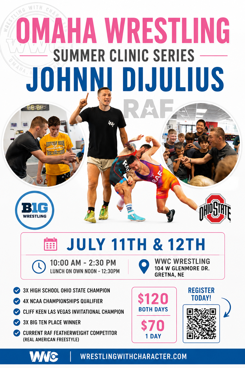 JOHNNI DIJULIUS IS BACK AT WWC!