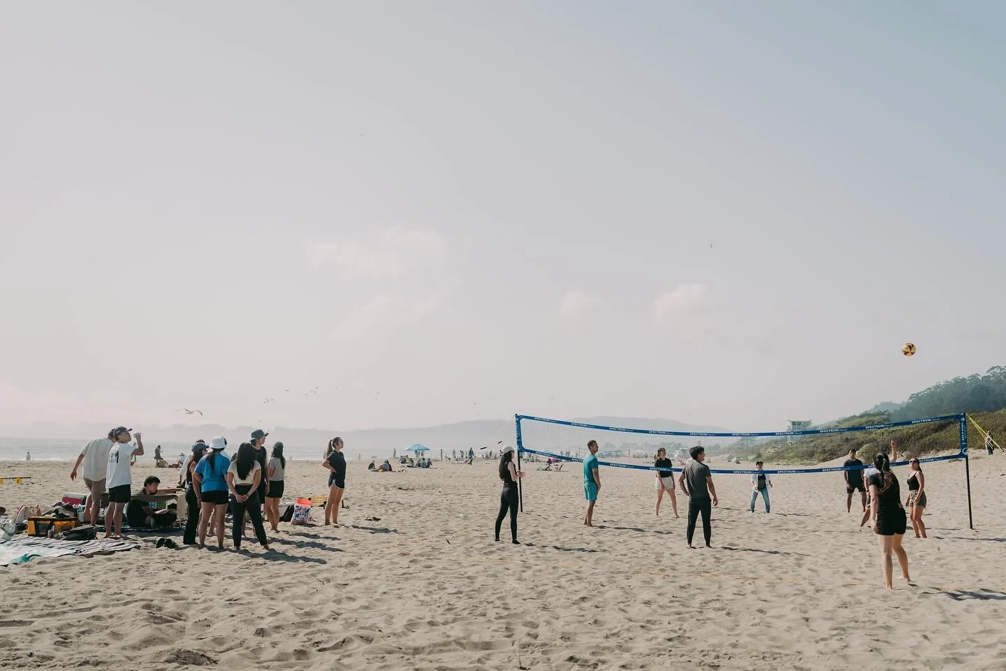 Sea 🌊 how much fun we are for shore 🏝 having on the beach? 

This past Saturday, LSF enjoyed a wonderful beach day at Stinson Beach. We played all sorts of beach sports, fellowshipped in the sun, and enjoyed some paper boating as mandatory fun. Sta