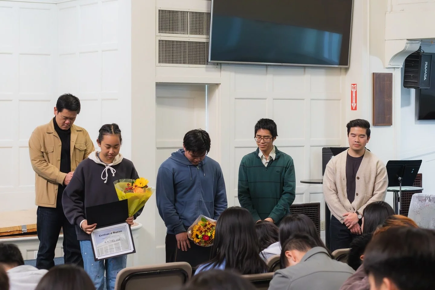 Praise God for our brother and sister in Christ, Elijah and Rachel, who were baptized this past Sunday! ❤️🎉🎊 It was such a joy hearing how God had revealed himself to you throughout your lives.

We pray that you will continue to love God more and m