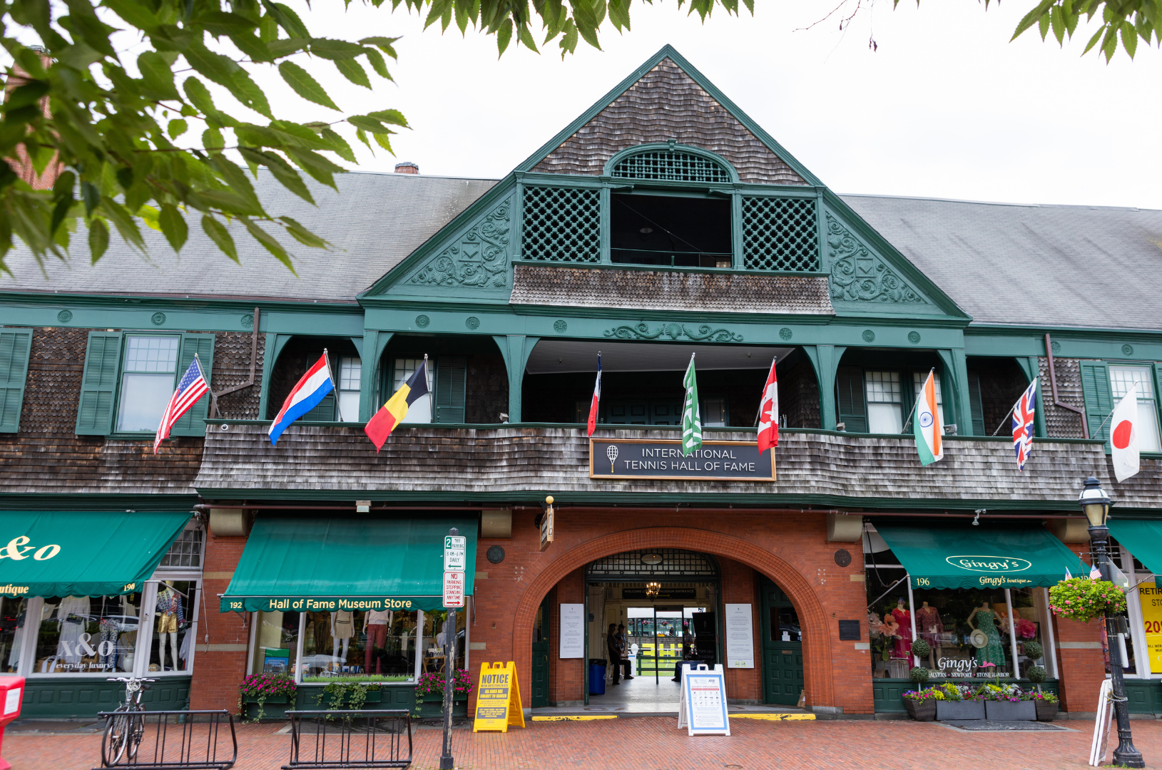 Inside the Iconic International Tennis Hall of Fame