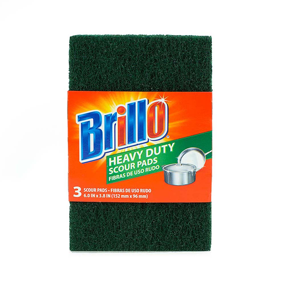  Brillo Steel Wool Soap Pads, Long Lasting, Lemon Scent