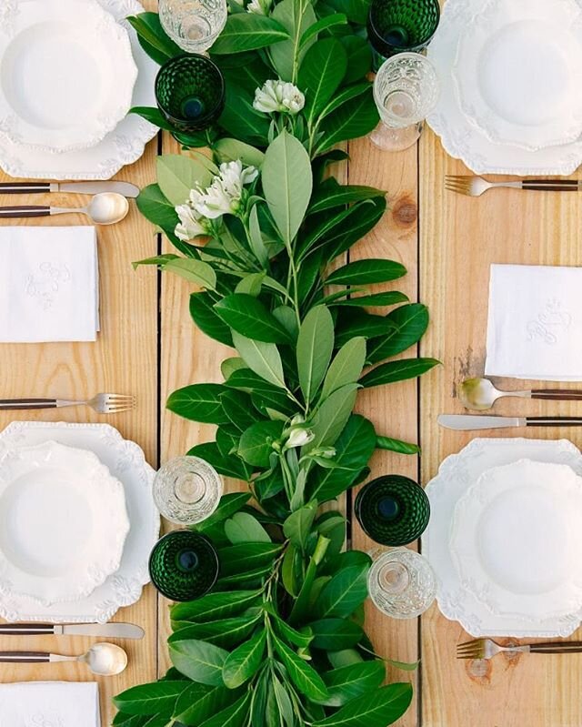 &iquest;Que os parece esta mesa que hemos preparado? Perfecta para un banquete a media tarde. 🌿💚
