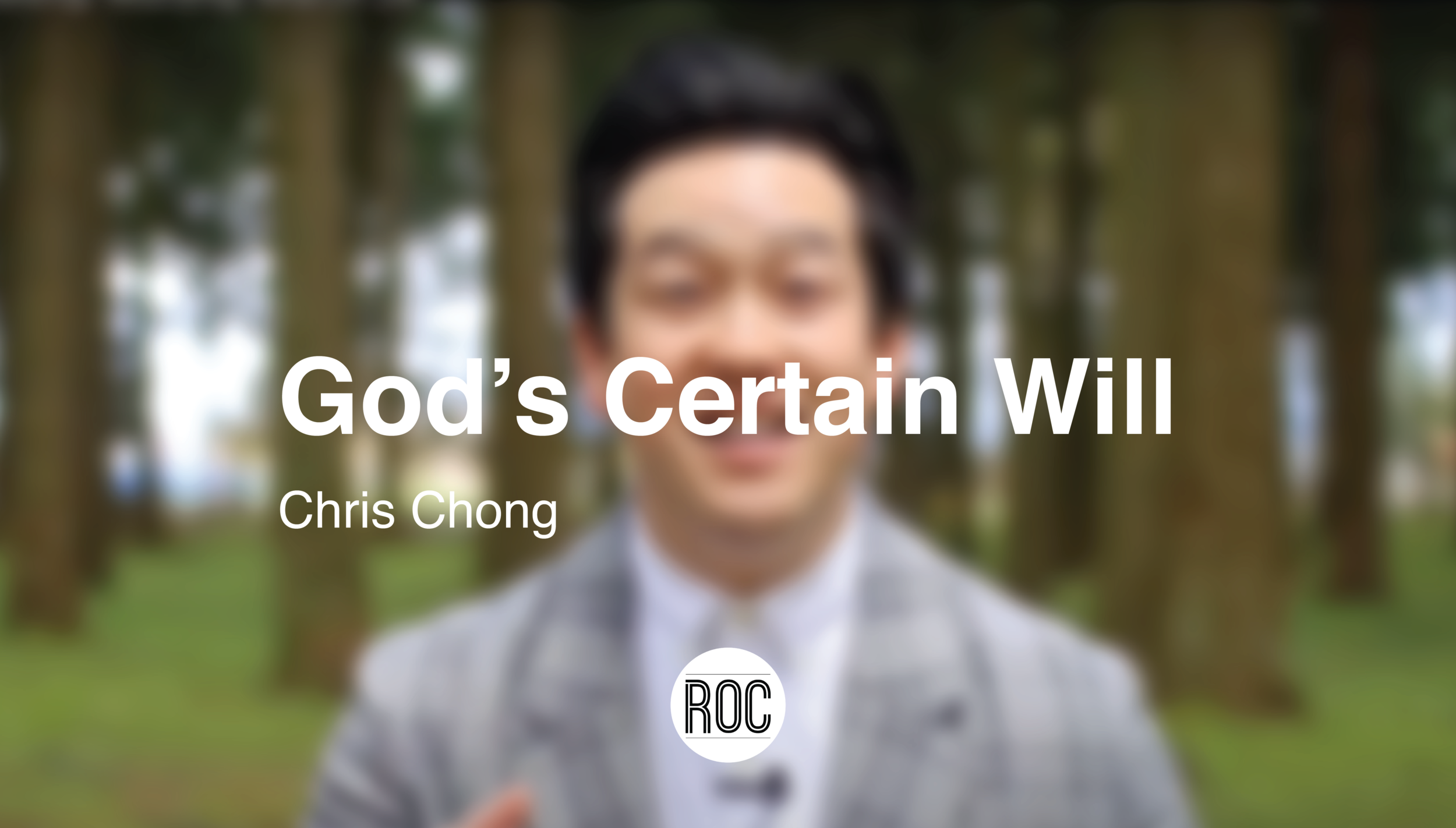 God's Certain Will