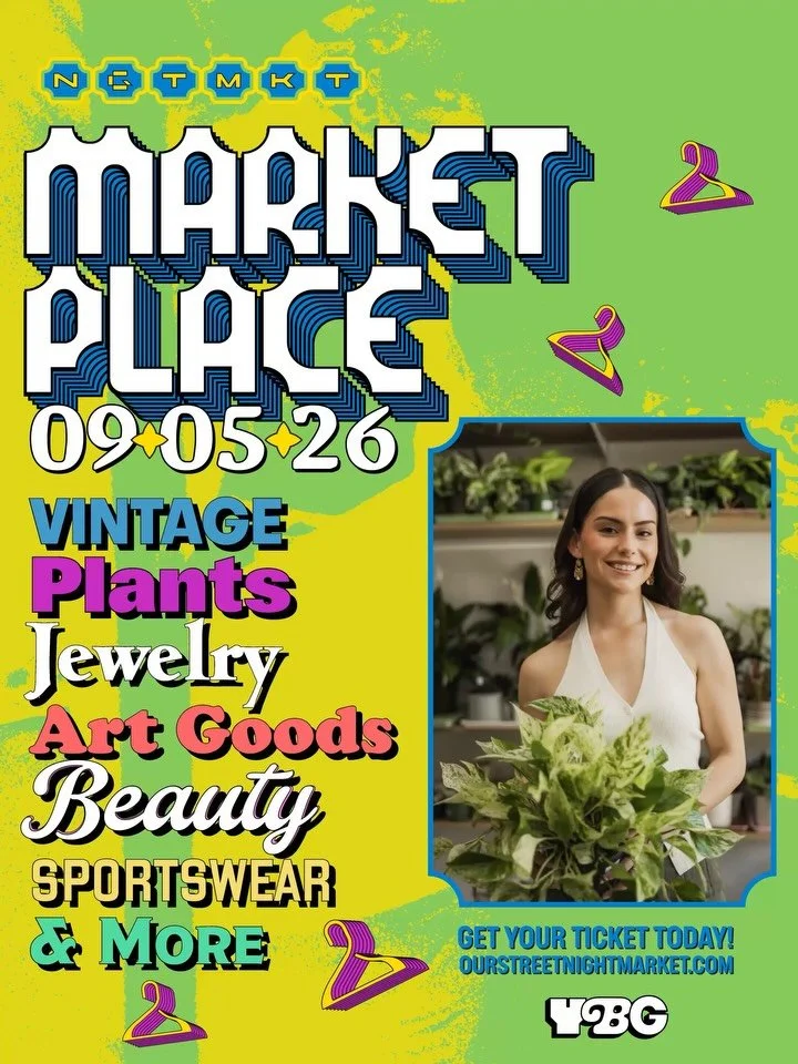 🗣️ SHOP LOCAL!!! 

Come out to the NGT MKT and discover some amazing local merchants at OUR Marketplace 😍 We will have 2 full city blocks of local vendors to shop with! See you soon Sacramenno!