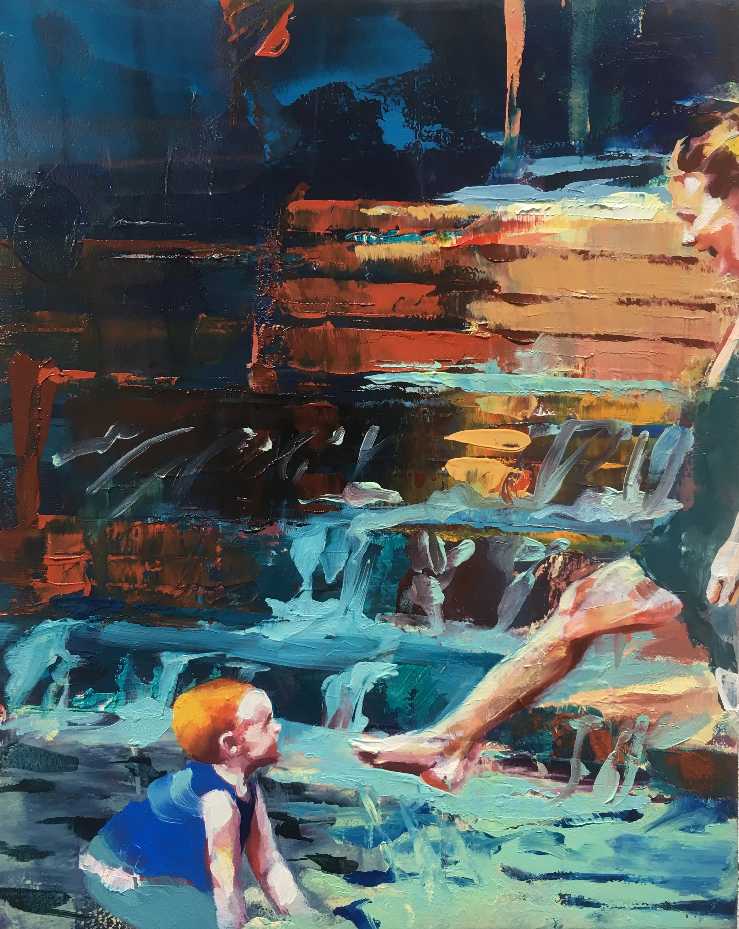 Oil on Panel, 8” x 10”, 2018
