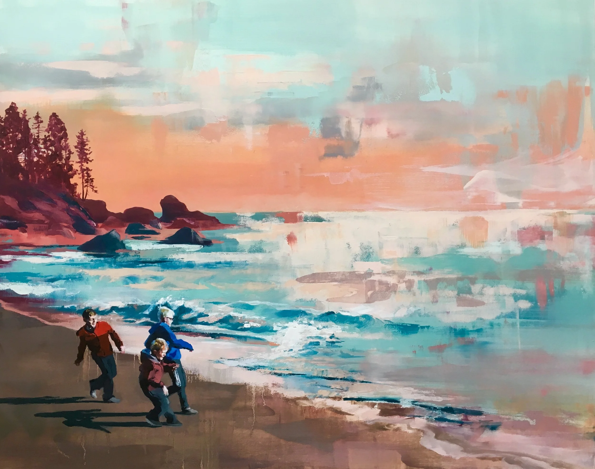 oil on panel, 30” x 24”, 2019