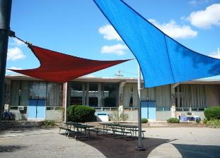 Vartan Gregorian Elementary School Fabric Canopy