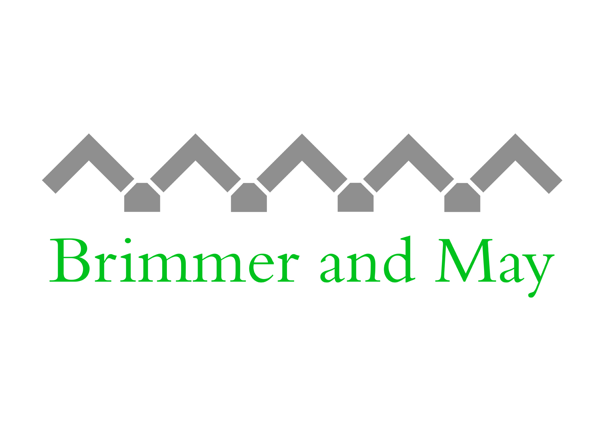 New visual brand for Brimmer and May School in Chestnut Hill, Massachusetts. This logo uses a salient architectural element from the Chase Building on the Brimmer and May campus.