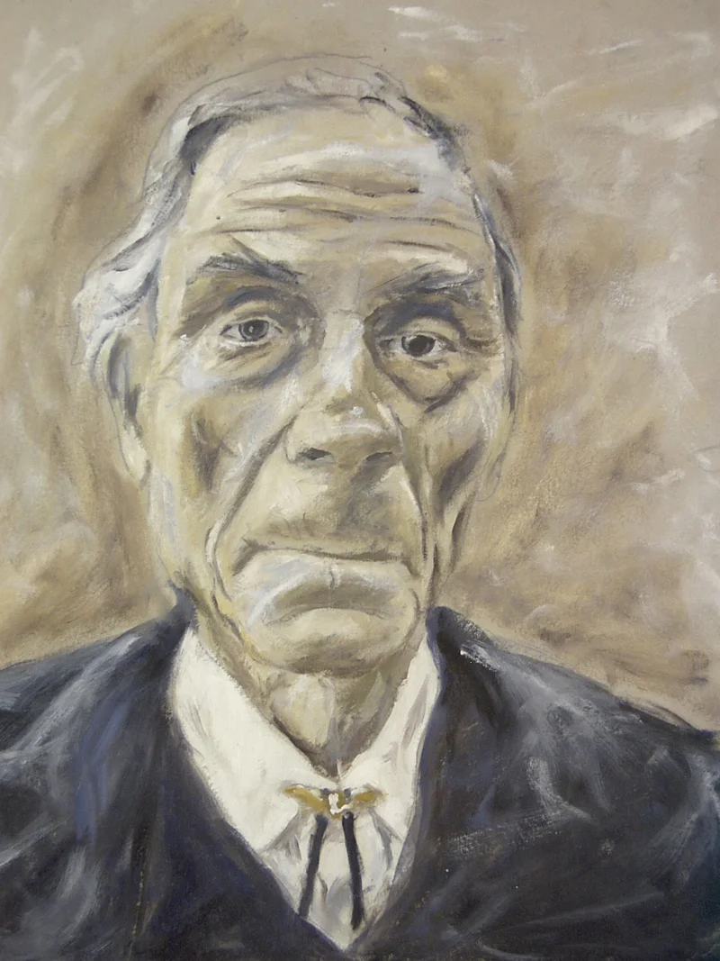  René Capdevilla, 2001  Oil on board  Approx. 75 x 64cm  Unique piece 