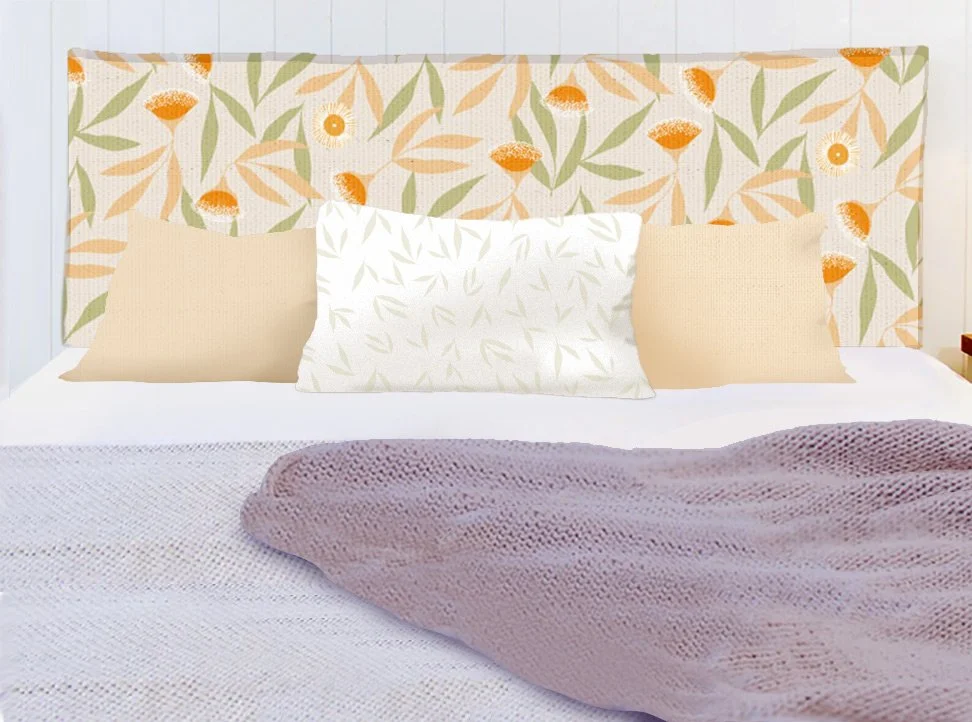 custom seamless pattern design bedhead