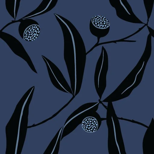 Arabesque Dark Blue