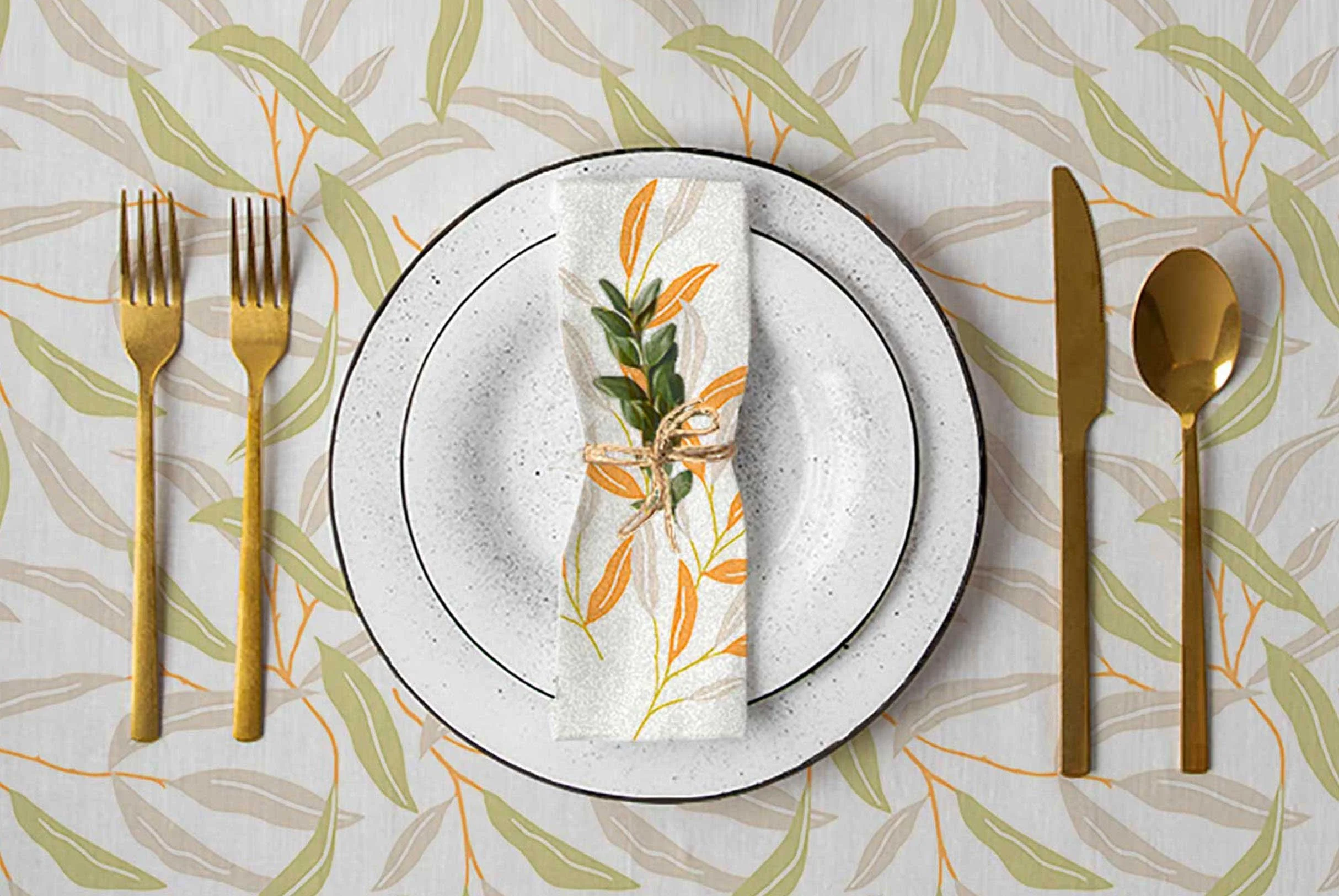 Wattle floral pattern design