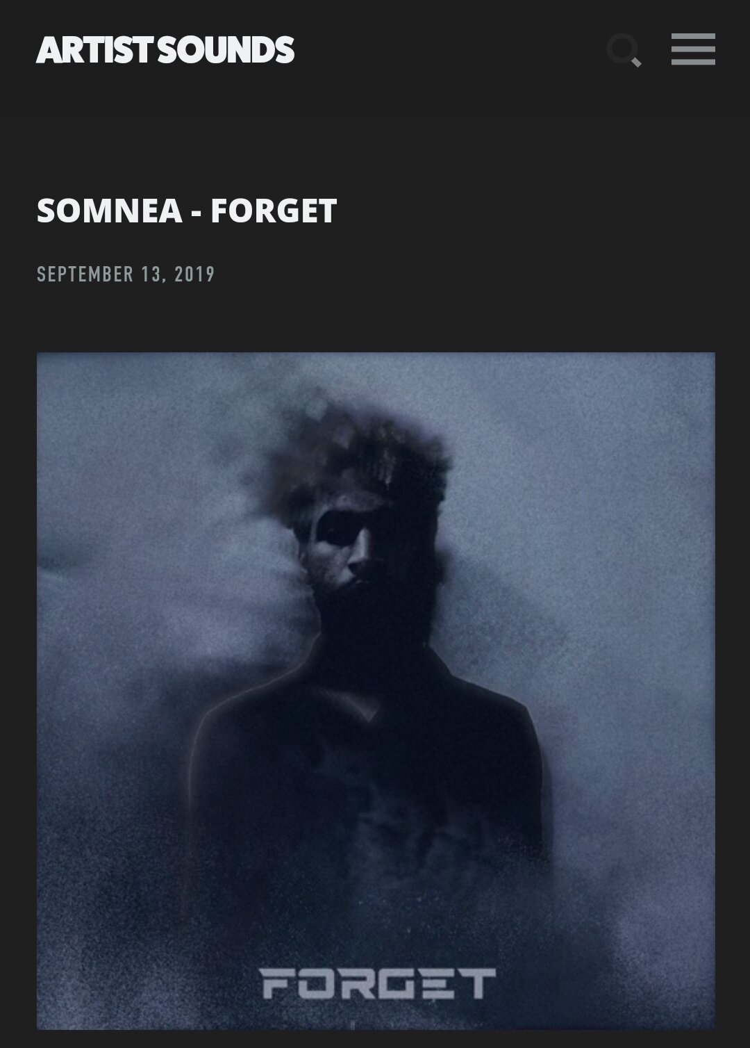 Artist Sounds - Somnea "Forget"