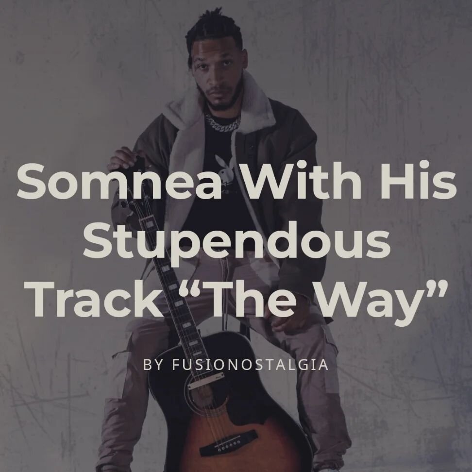 Shout out to @fusionostalgia for their great article on my latest project. Much love 🖤 

You can check the link in my bio to read the full article.