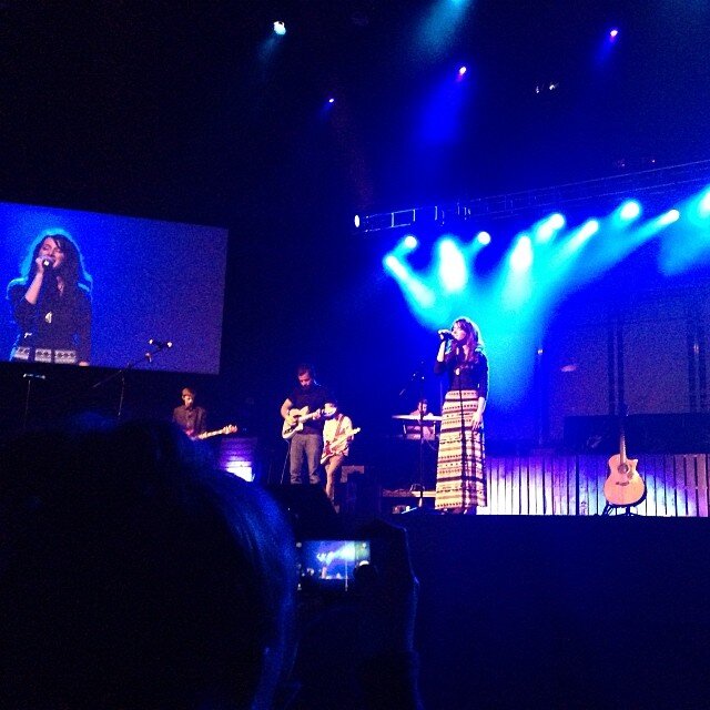 2013 - Caitlin performing her song “break the chains”