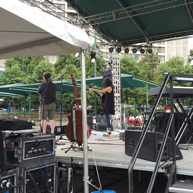 2015 - SINGING "BREAK THE CHAINS" AT CENTENNIAL OLYMPIC PARK