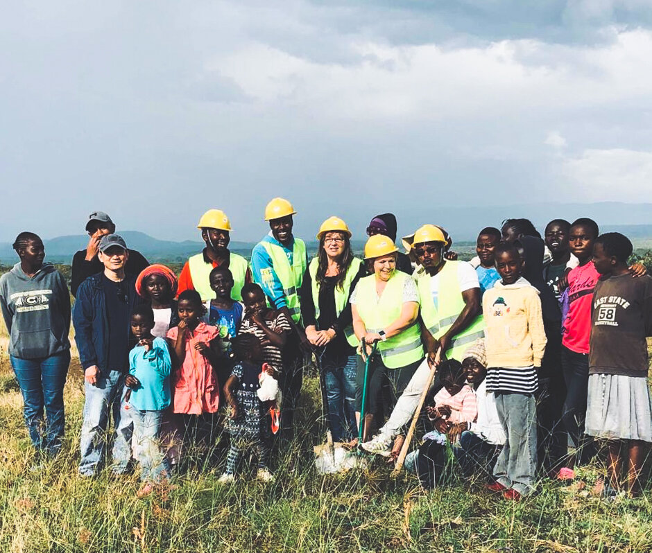 2018 - GROUND BREAKING FOR OUR KENYA SAFE HOUSE