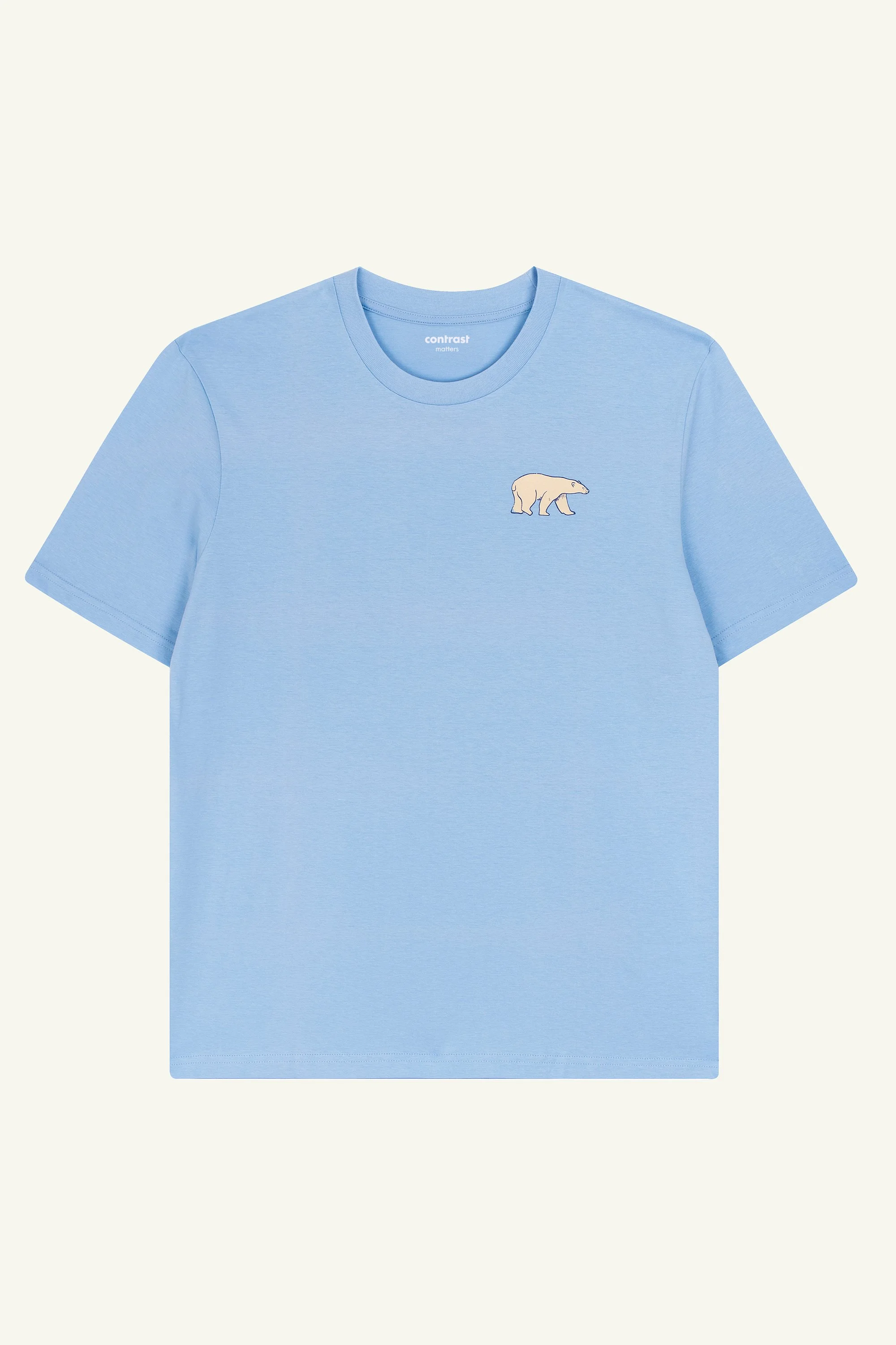 Polar Bear Graphic T-Shirt – Blue Soul