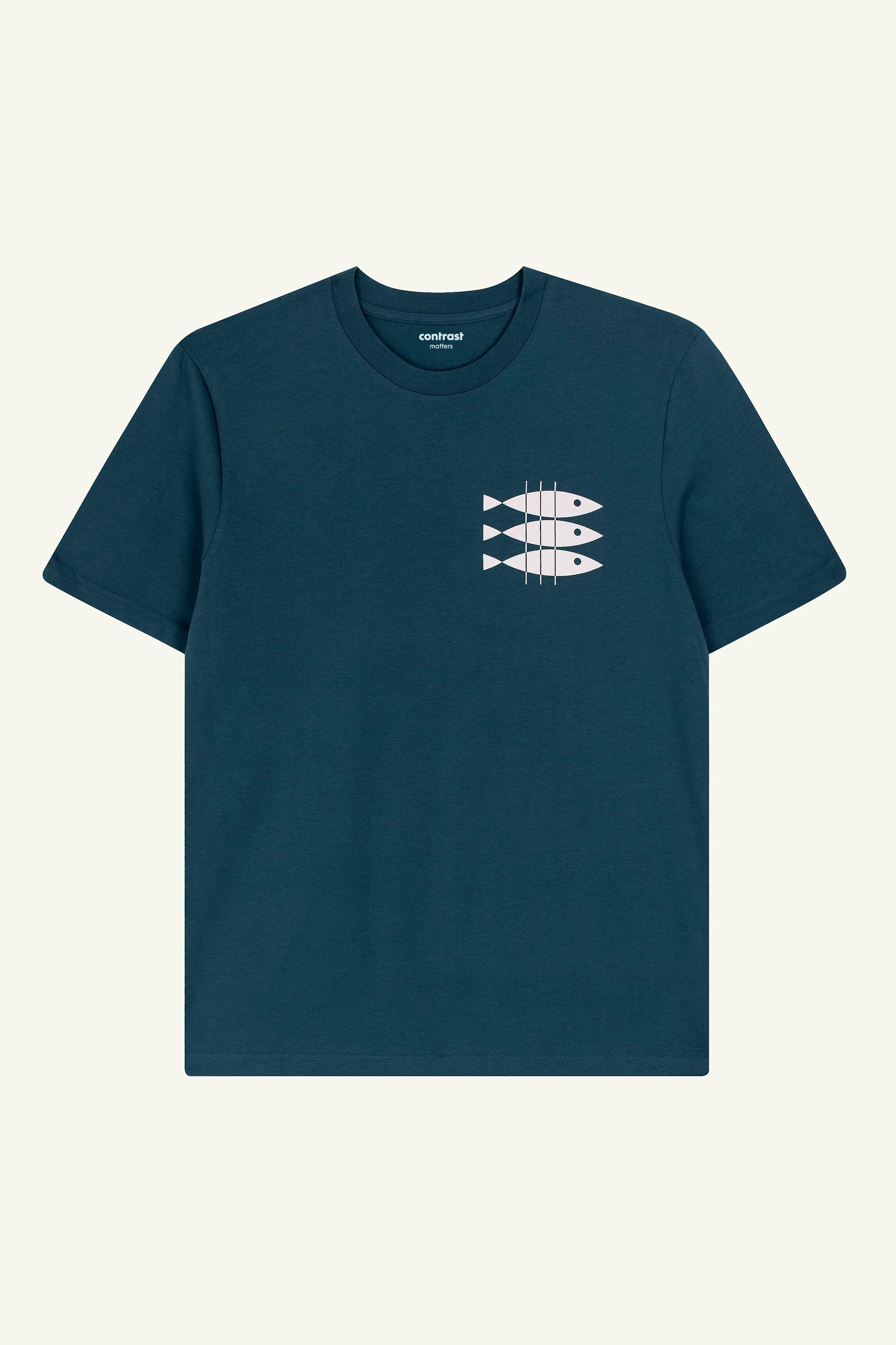 Sardines Graphic T-Shirt – Stargazer Green