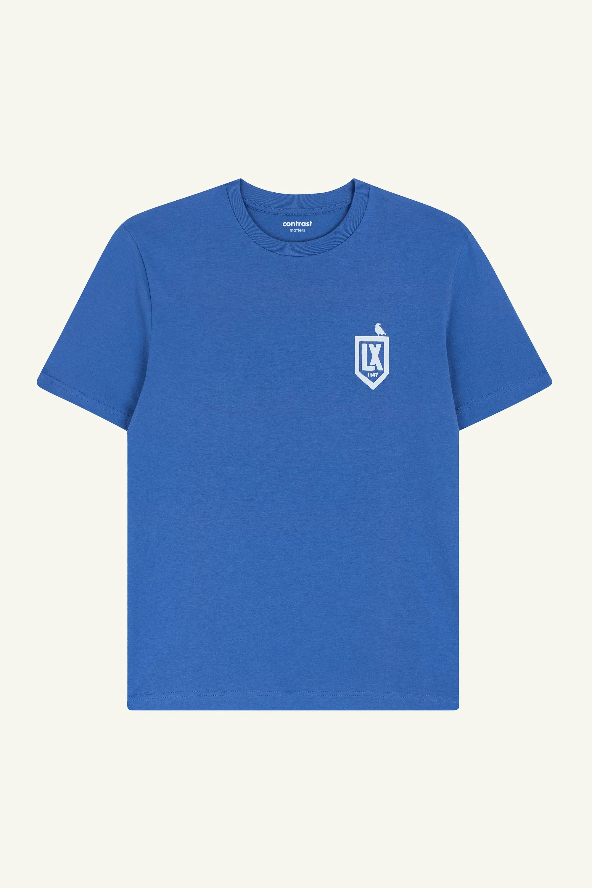 LX Badge Graphic Tshirt - Bright Blue