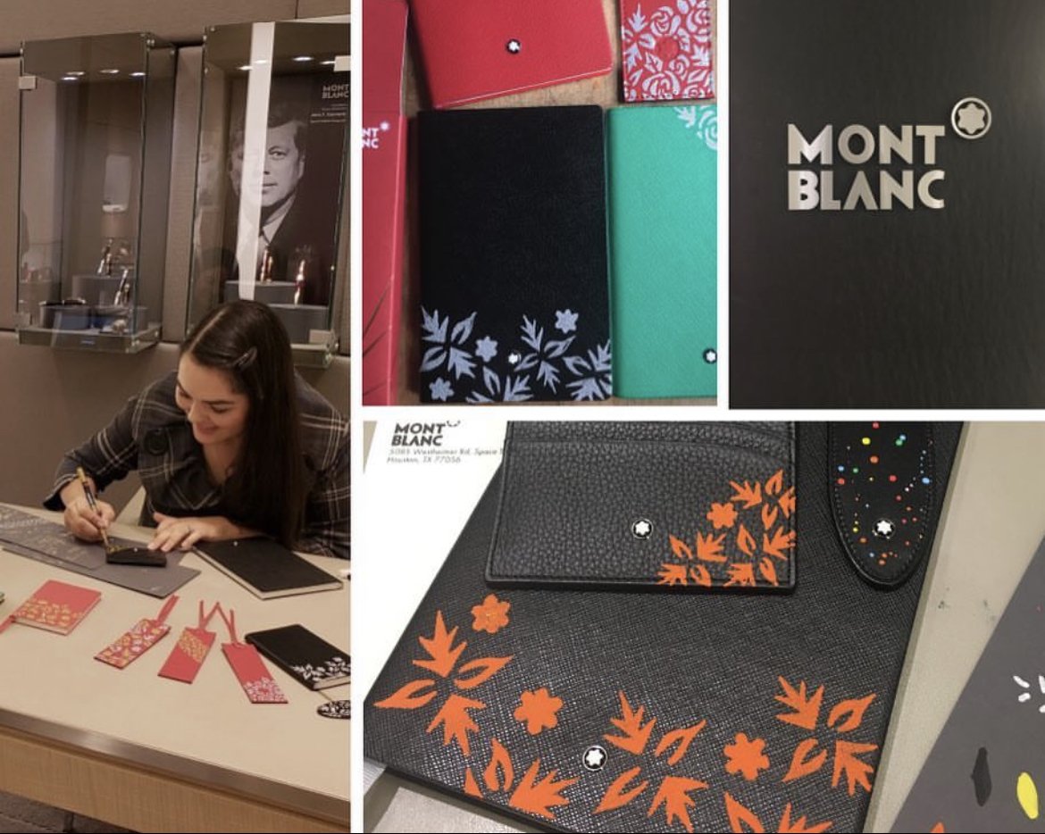 Live Painting at Mont Blanc