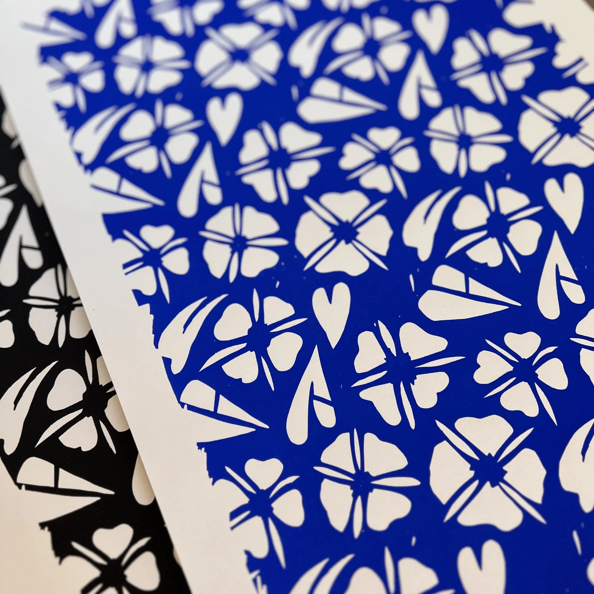 Screen Printed Pattern