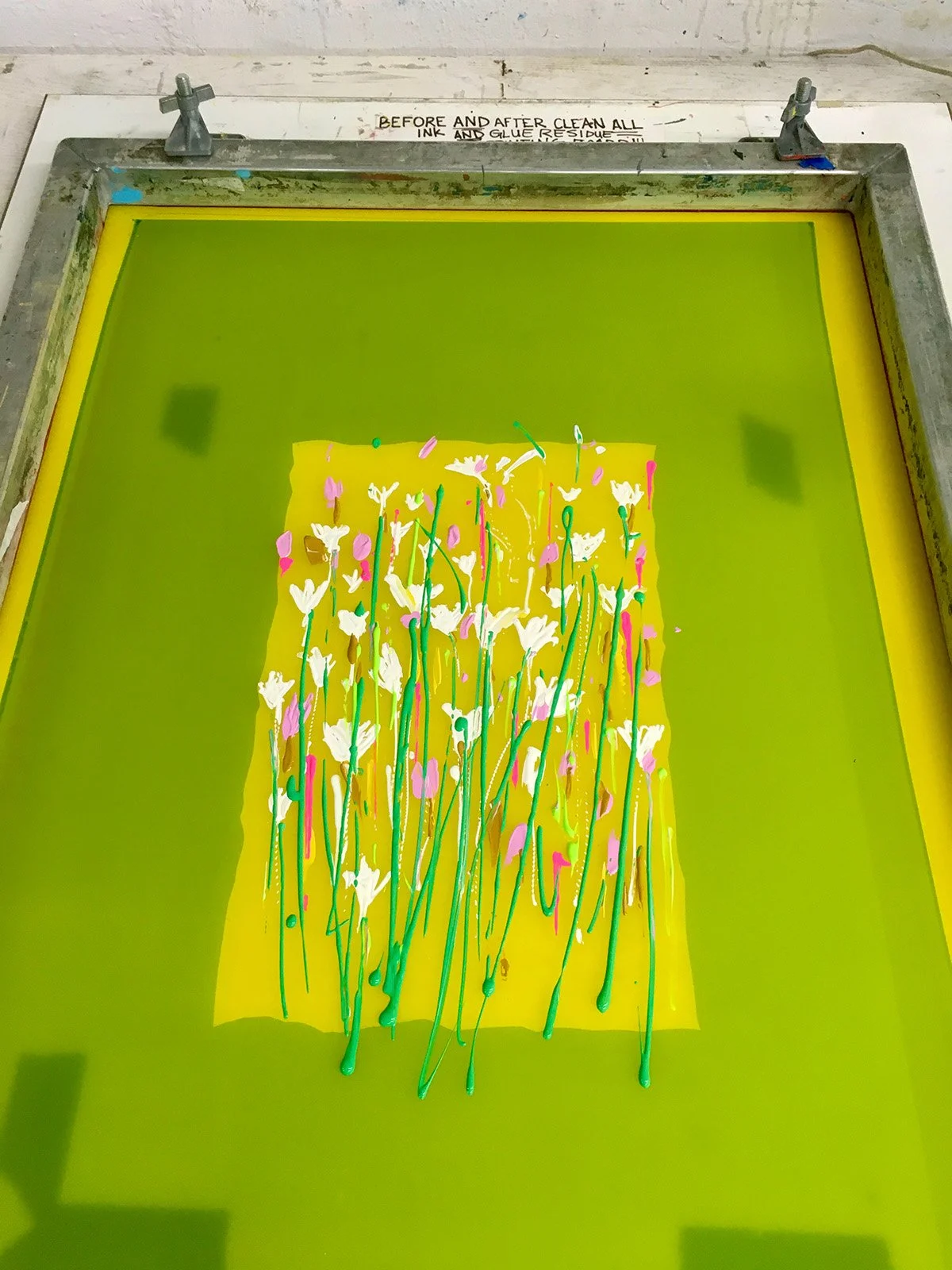 Painting on the Screen