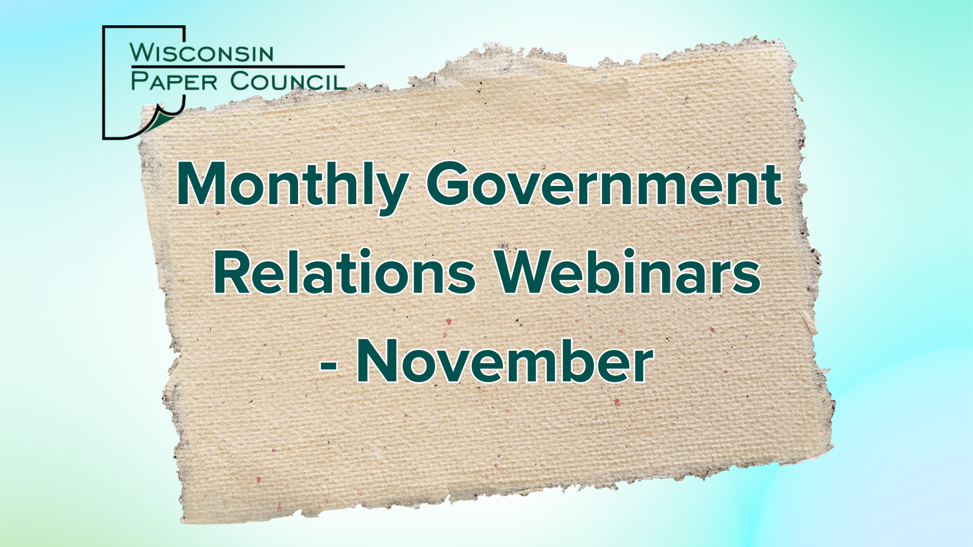 WPC Government Relations November Webinar