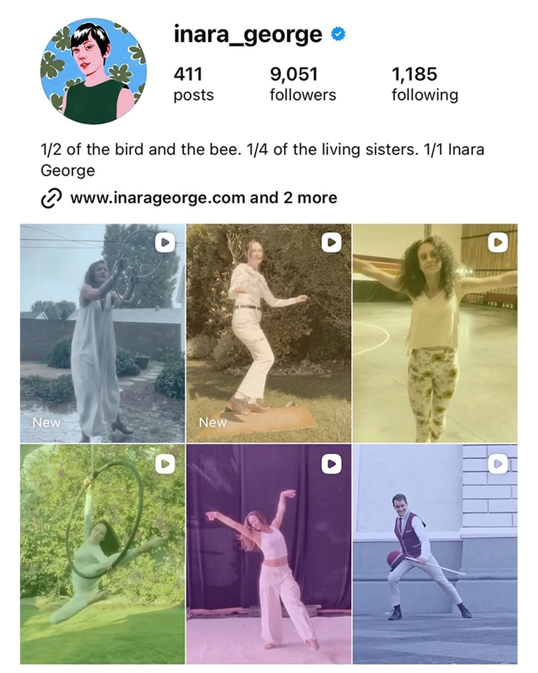 Thanks so much to everyone who has streamed or purchased &ldquo;La Lune S&rsquo;en Va,&rdquo; the first single from @inara_george&rsquo;s upcoming album 𝘚𝘰𝘯𝘨𝘴 𝘰𝘧 𝘋𝘰𝘶𝘨𝘭𝘢𝘴𝘴 𝘢𝘯𝘥 𝘓𝘪𝘵𝘵𝘦𝘭𝘭, and to all the artists who have danced al