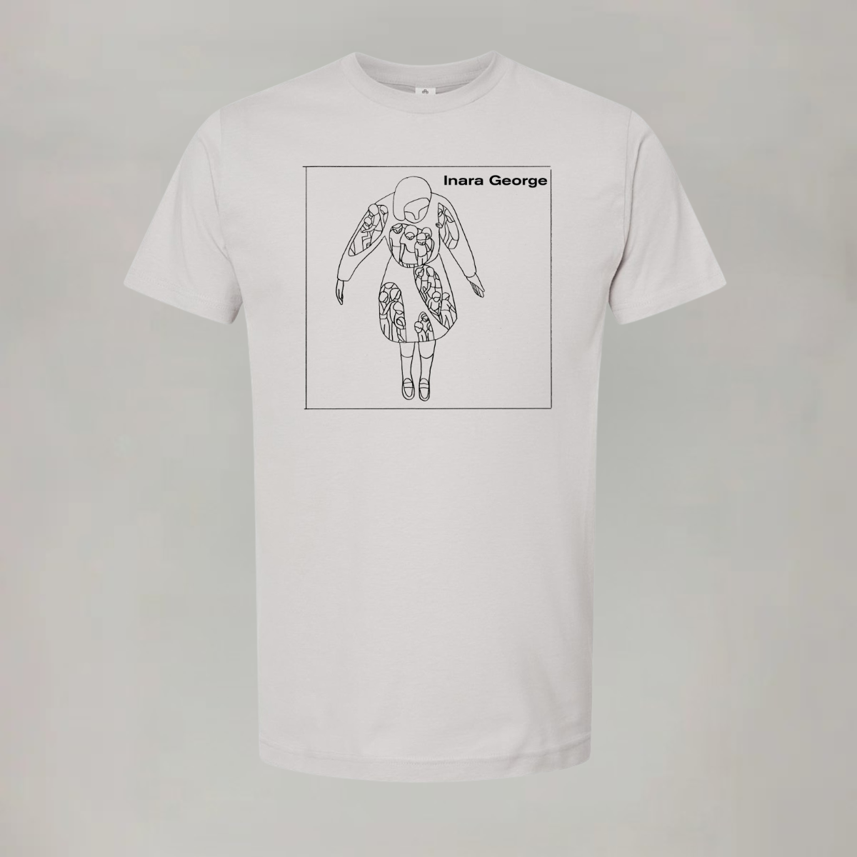 Inara George Light Gray Tee