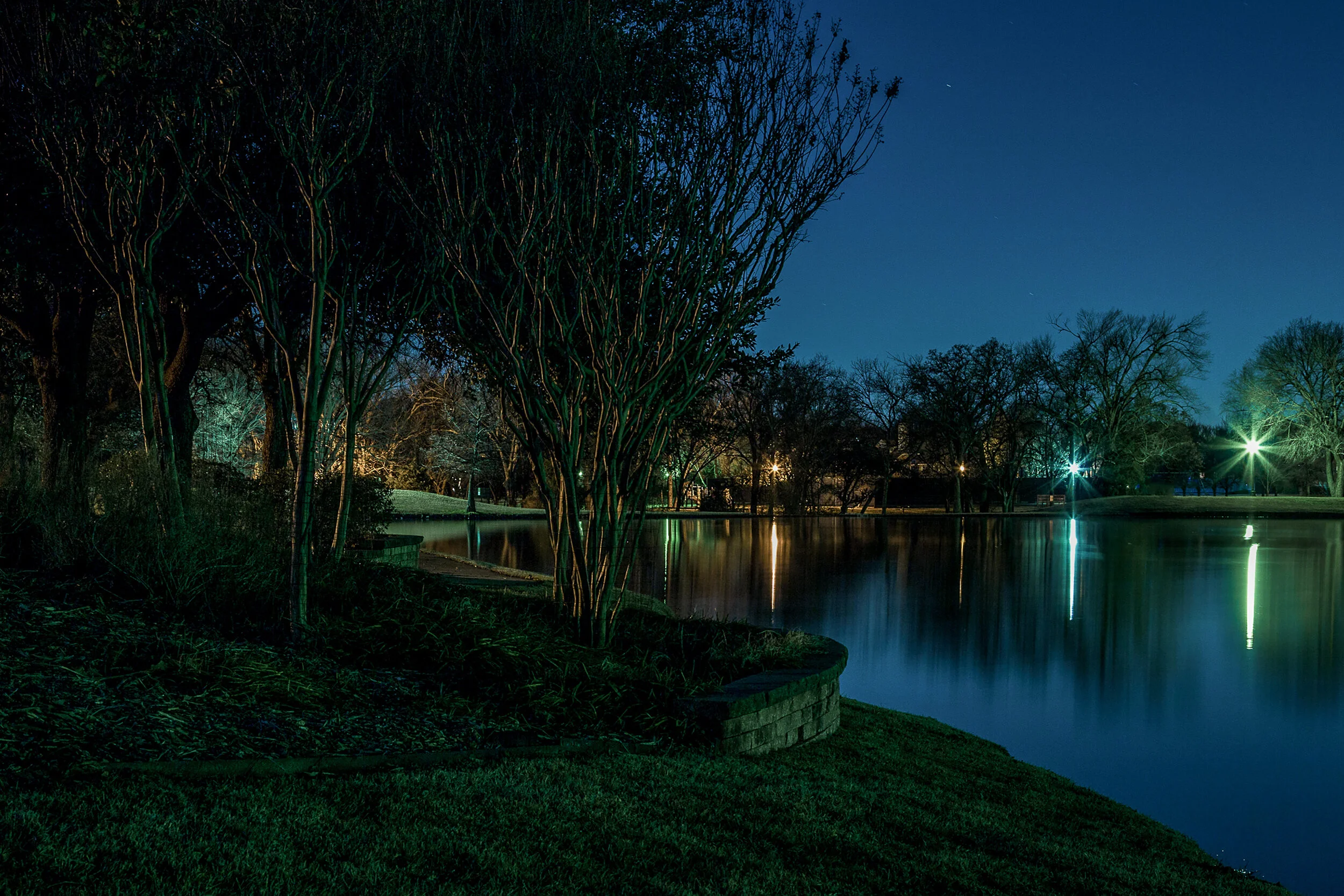 The Lake at Night