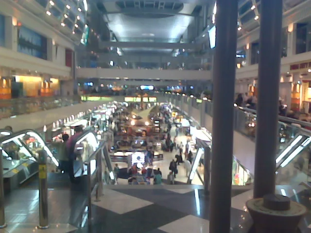 The Dubai Airport and its inhabitants remind all of us of the Bar Scene in the Star Wars movies :-)