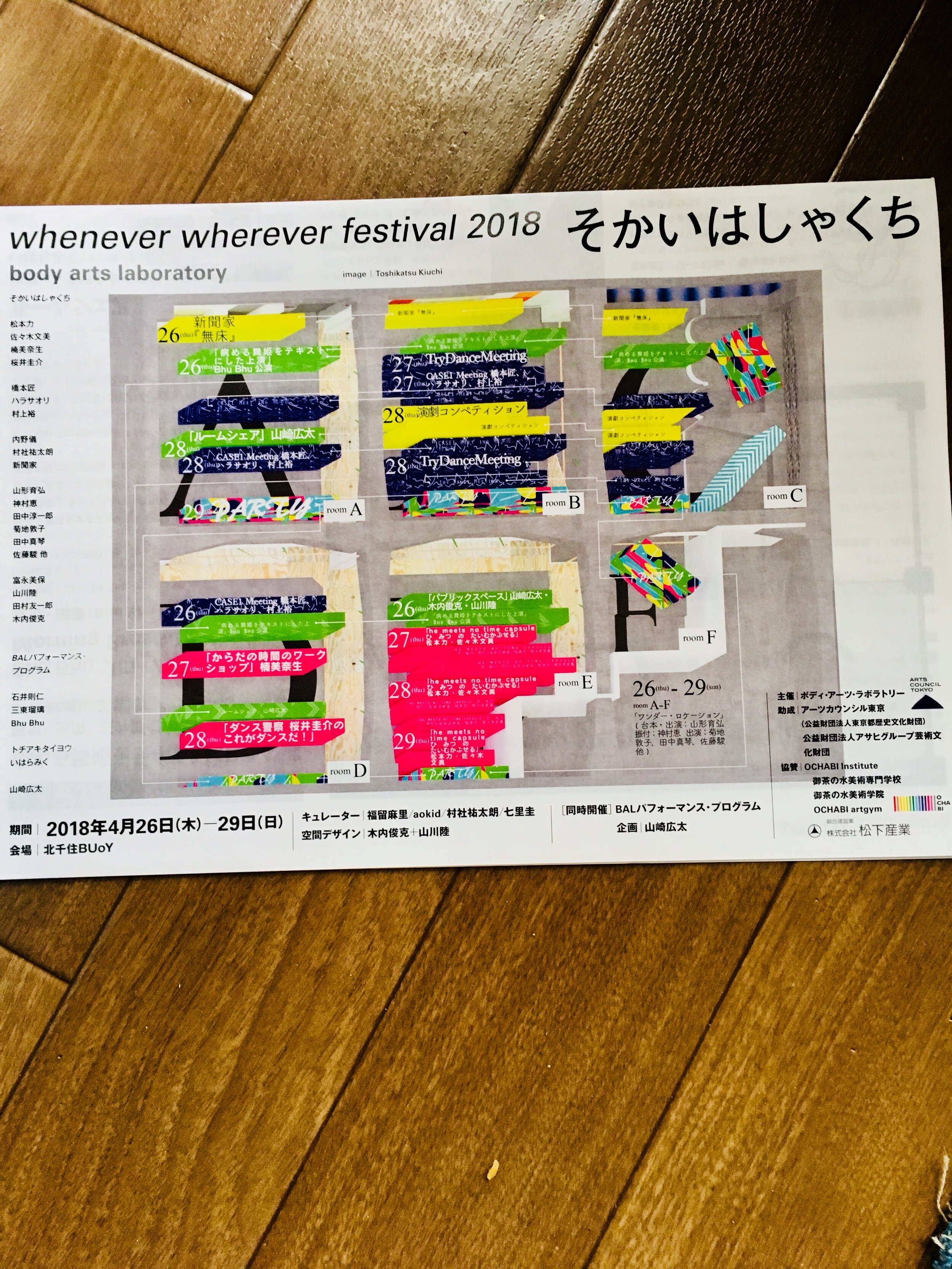 2018  festival brochure