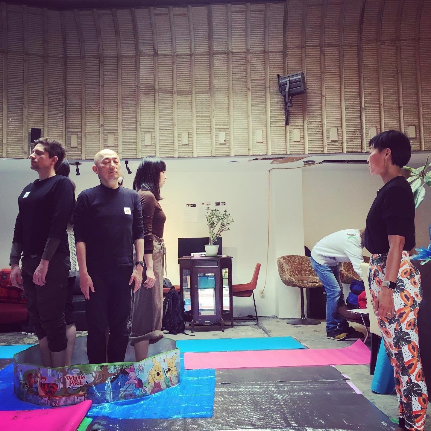 2020  Beach Yoga at Eigakan (movie theater), Yuko Mitsuishi