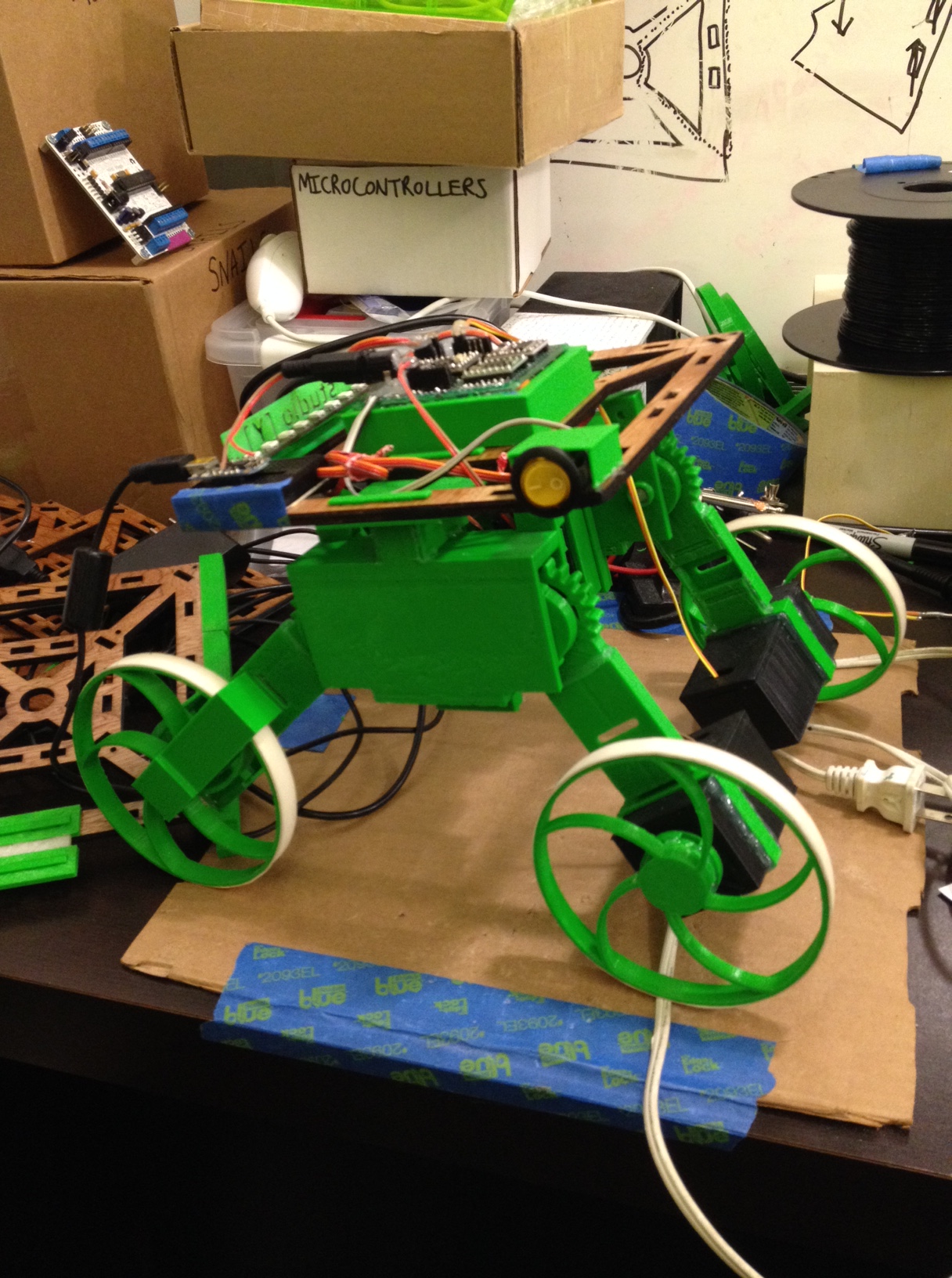Shoreline Cleaning Rover Robot, February 2016