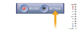 3. Click on "SETTINGS" to access the Flash Player Settings