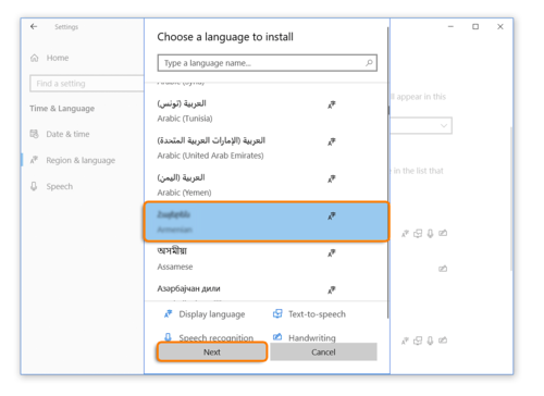 Writing Input Guide Windows 10 Avant Assessment