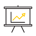 measure growth icon