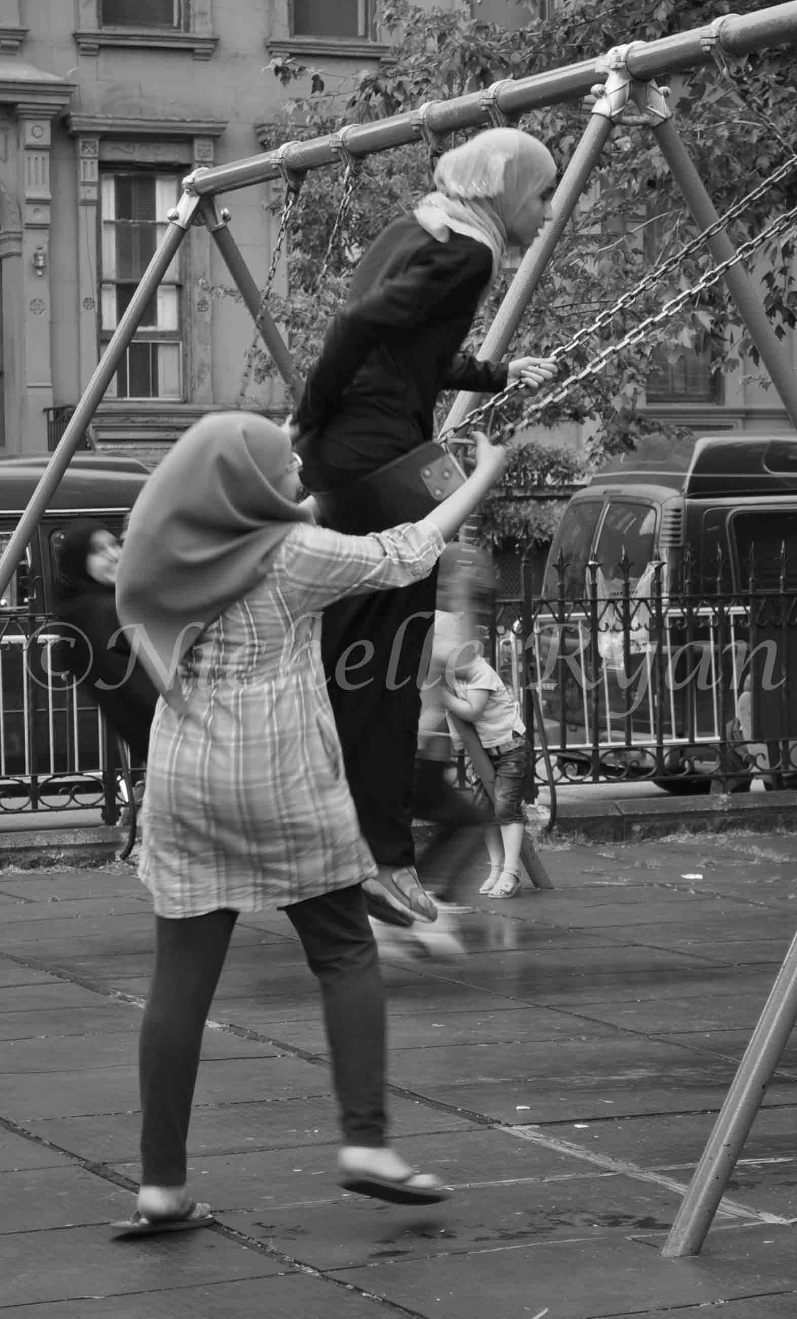 "at play"