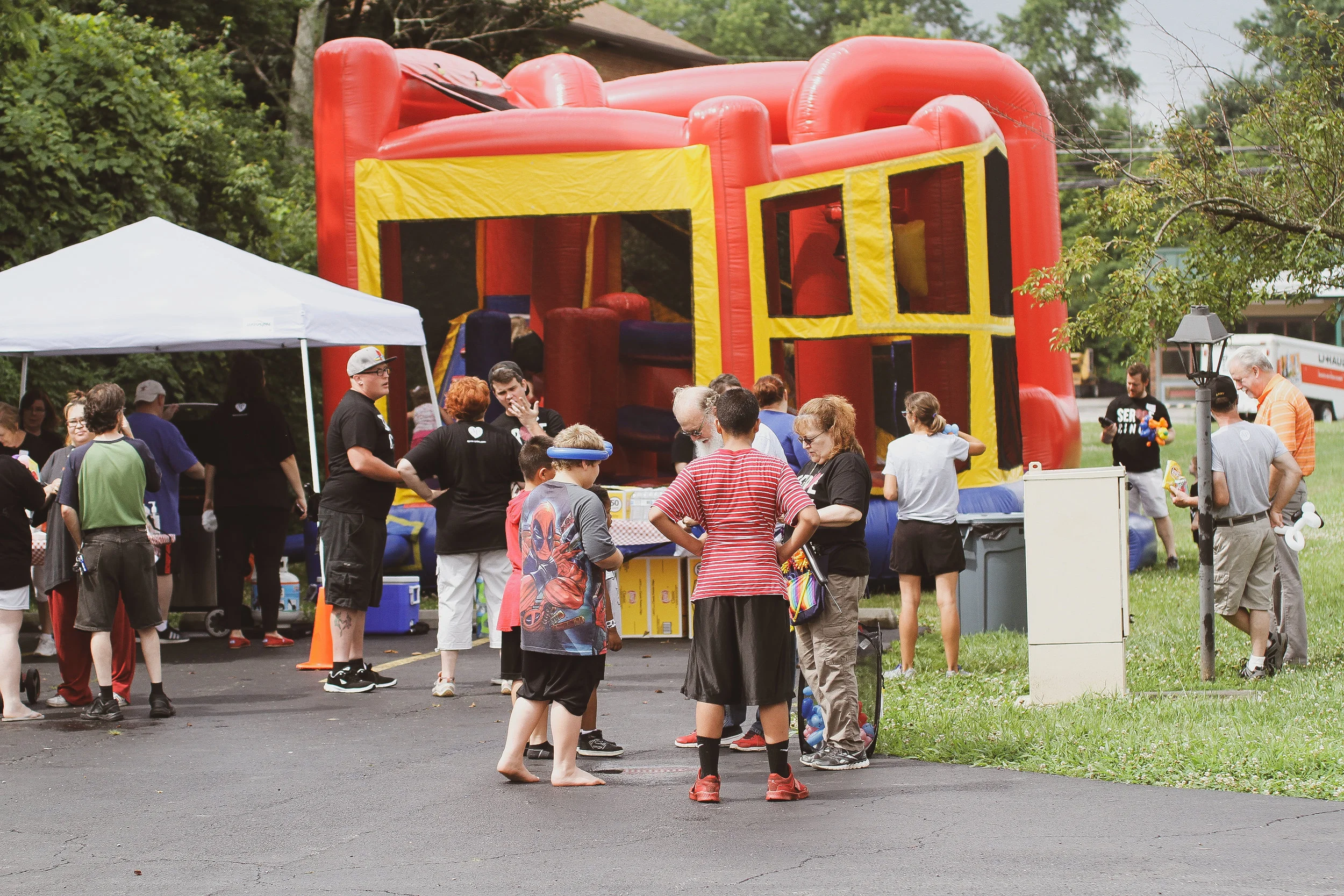 There was fun for everyone in the community. And the Hot Dogs were amazing too! :)