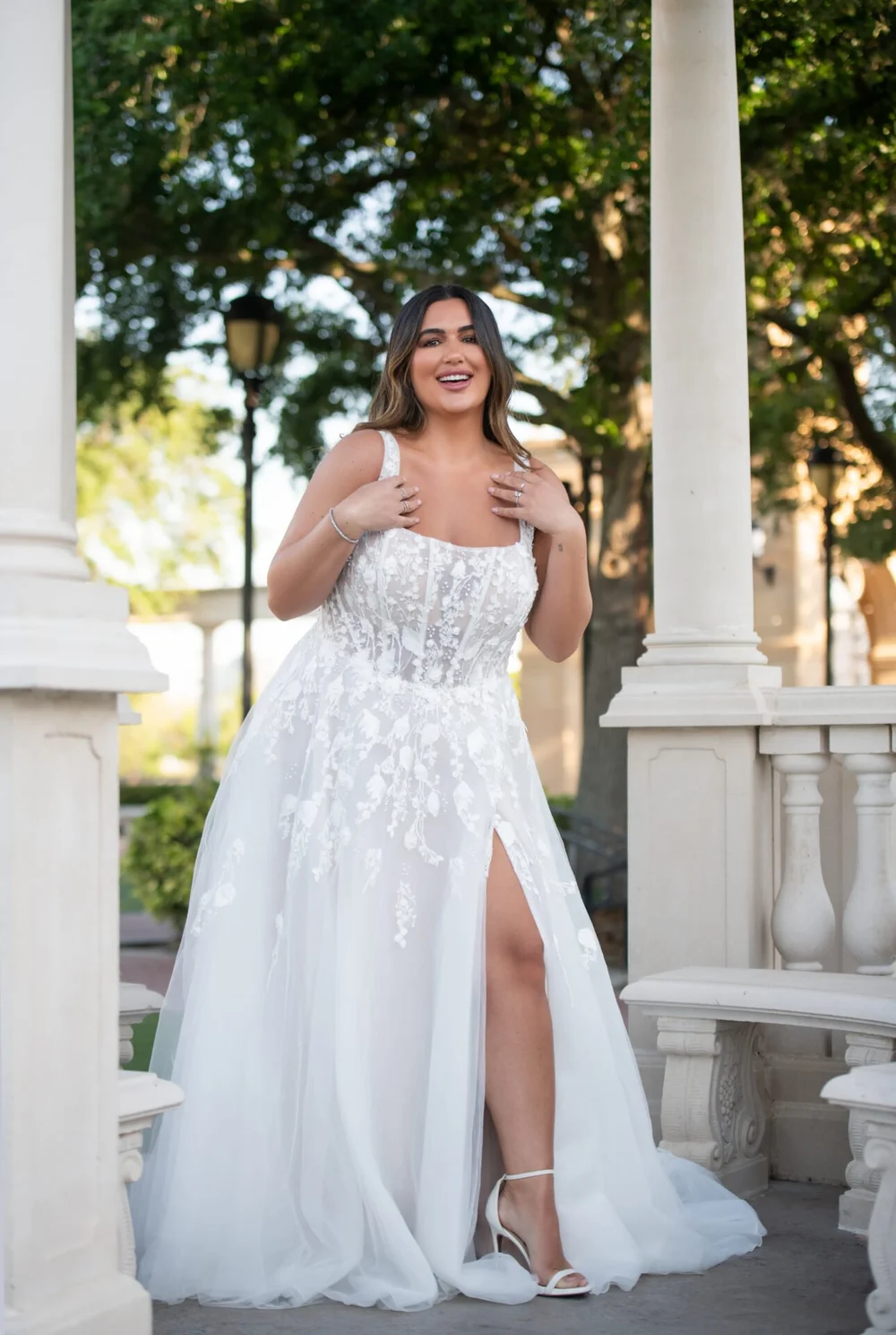 plus size formal dresses st louis mo Michayla Black Lace Bell Sleeve Plus Size Formal Wedding Occasion Mid –  Pluspreorder main image 1